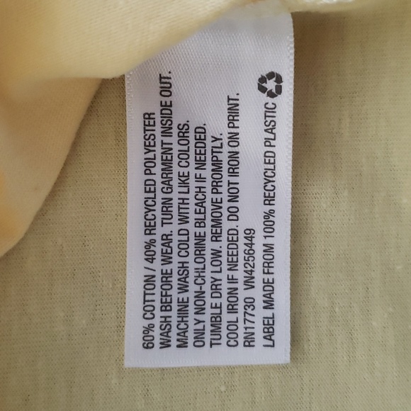 NWT Cat & Jack girl's yellow tank top XXL (18) - Picture 5 of 5